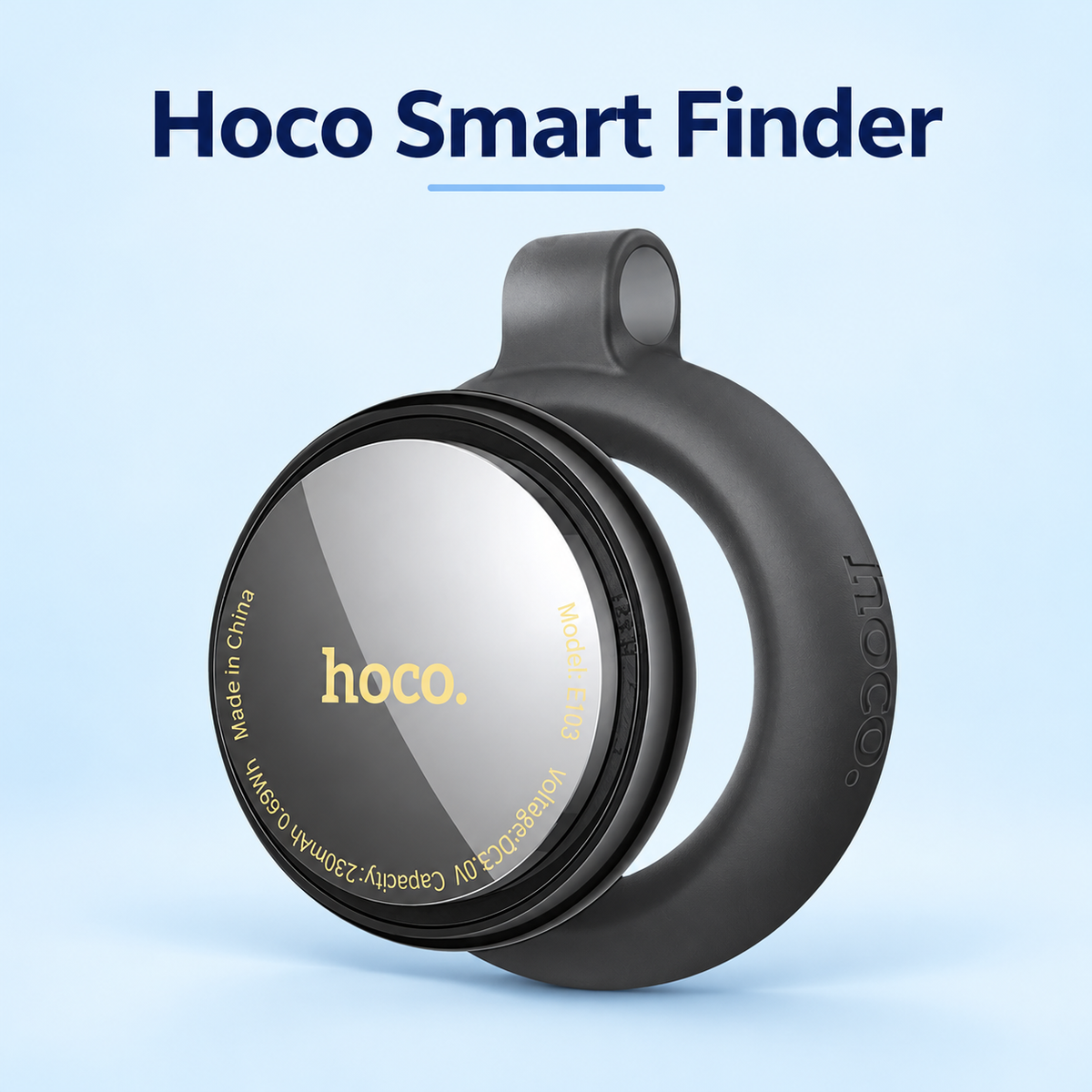 Hoco Smart Dual Anti-Lost Device E103 Tracker Finder Works with Android & iPhone / HOCO E96A Smart Finder for Android Phone