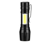 Rechargeable USB LED Flashlight Torch 3 Modes