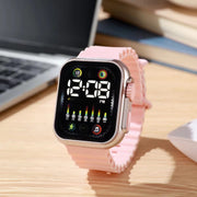 Silicone New Fashion Multicolor LED Sports Watch for Men