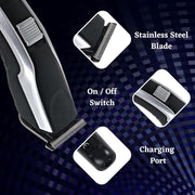 HTC AT 538 Rechargeable Hair and Beard Trimmer for Men